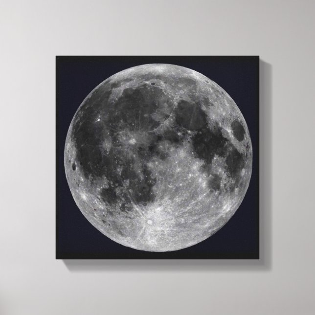 Toile ART ESPACE #22 de notre LUNE (Recto)