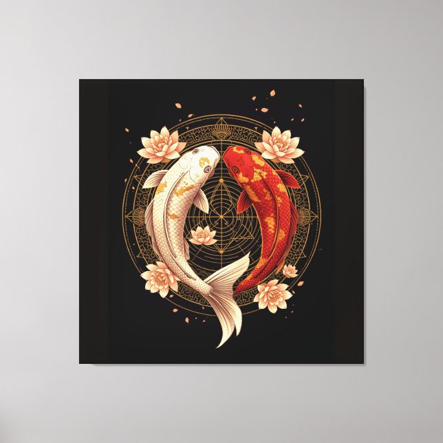 Toile Art Feng Shui Zen Japonais (Recto)