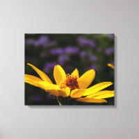 Art fleur sauvage jaune