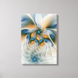 Toile Art Fractal De L'Imaginaire Abstrait En Plein Esso