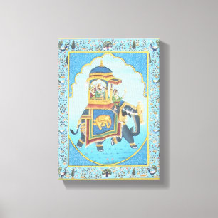 TOILE ART INDIEN ANCIEN