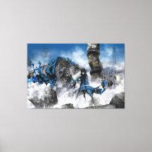 art industriel facile - paysage sci-fi