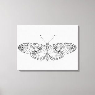 Toile Art inspiré 6 de papillon