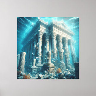 Toile Art inspiré Atlantis