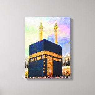Toile Art islamique de la Kaaba