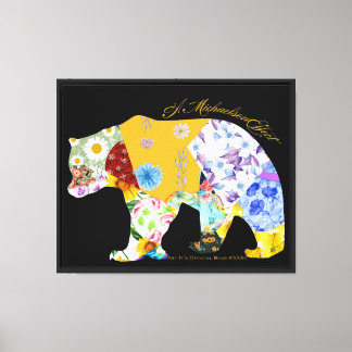 Toile Art It's Official Bear #0033d - A MicaelsonEffect