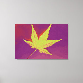 Toile Art Leaf Automne 6