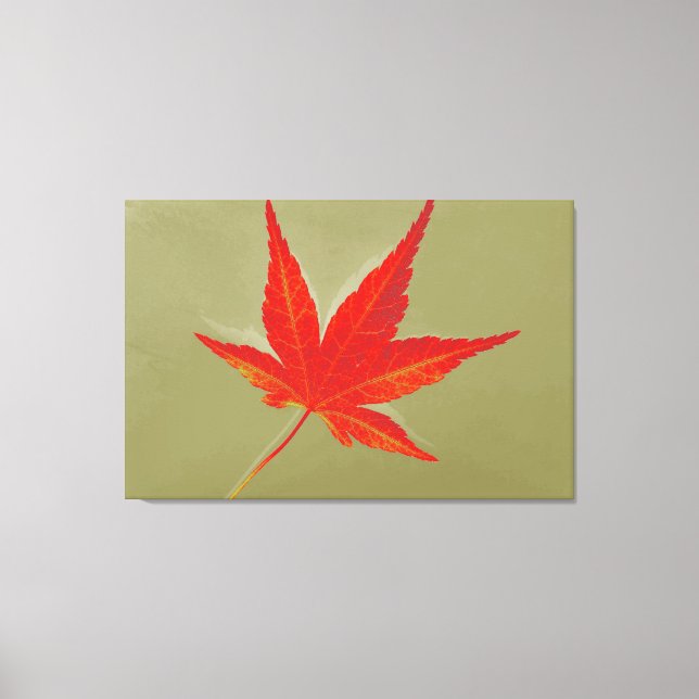 Toile Art Leaf automne 8 (Recto)