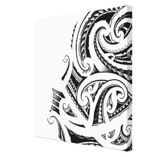 Toile Art maori de tatouage de Kirituhi