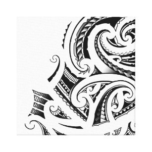 Toile Art maori de tatouage de Kirituhi