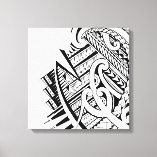 Toile Art maori et samoan