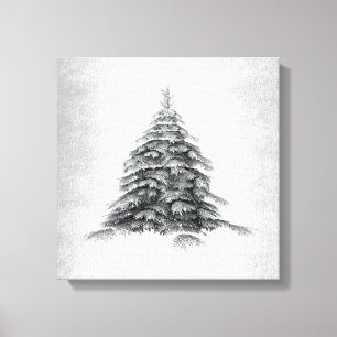 Toile Art moderne de minimalisme d'impressions d'hiver