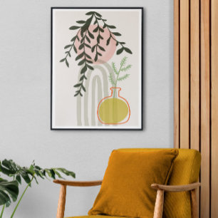 Toile Art Moderne Du Milieu Du Siècle Pour Décor Maison