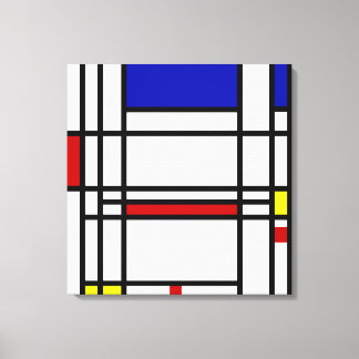 Toile Art Moderne Mondrian