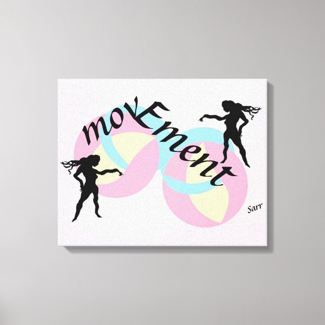 Toile Art : Mouvement (Recto)