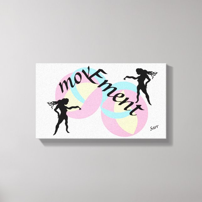 Toile Art : Mouvement (Recto)