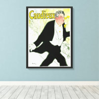 Art Nouveau vintage, Caudieux par Toulouse Lautrec