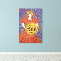 Art Nouveau vintage, Journal New York Sun