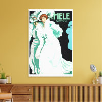 Art Nouveau vintage, mode italienne, femmes élégan