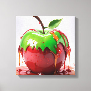 Toile Art numérique Apple
