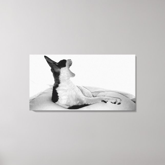 Toile Art original : "Kitsa Diva" (Recto)