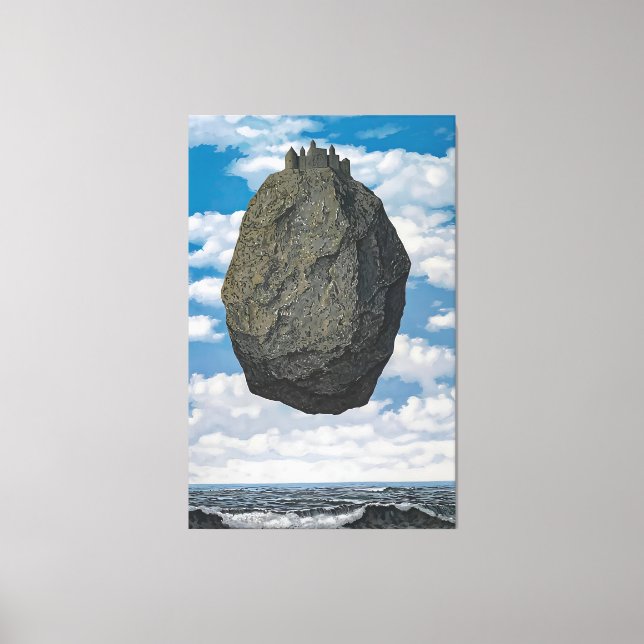 Toile art peinture Rene Magritte (Recto)
