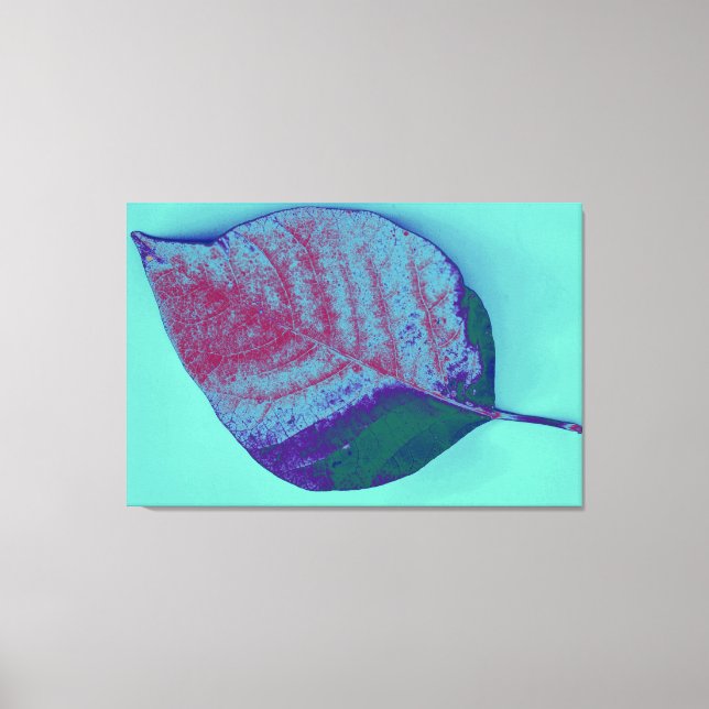 Toile Art Pop Leaf 3 (Recto)