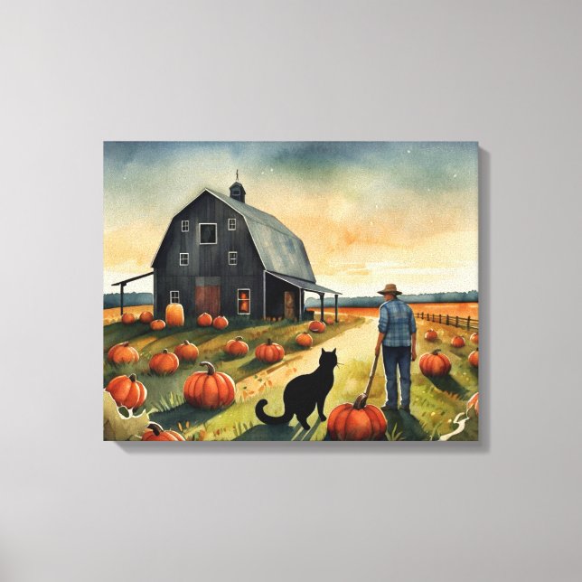 Toile Art populaire Automne Americana (Recto)