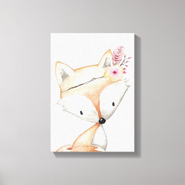 Toile Art - Princesse Fox Nursery (Recto)
