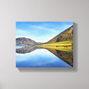 Toile Art renversant de mur de paysage de montagne