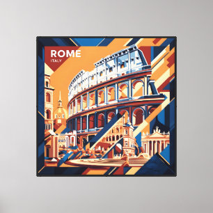 Toile Art Rome