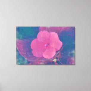 Toile Art rose Fleur Jardin Canvas