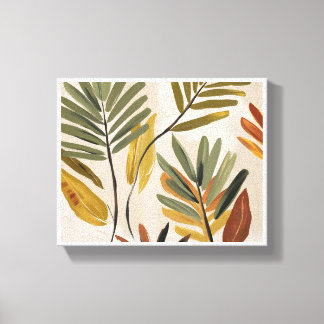 Toile Art Tropical Elégant - Botanique Minimaliste