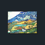 Toile Art Van Gogh - Paysage des Alpilles<br><div class="desc">Vincent van Gogh tableau post-impressionnisme,  Paysage des Alpilles</div>