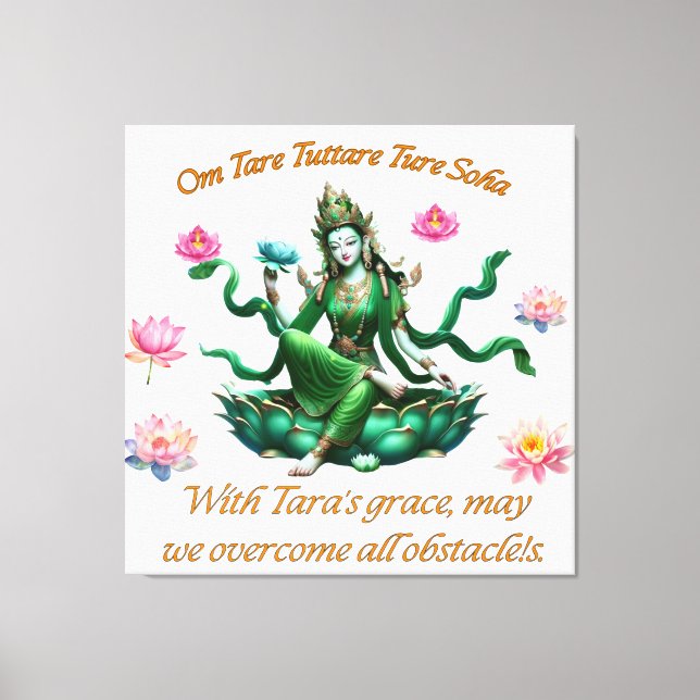 Toile Art/ Vert Tara (Recto)