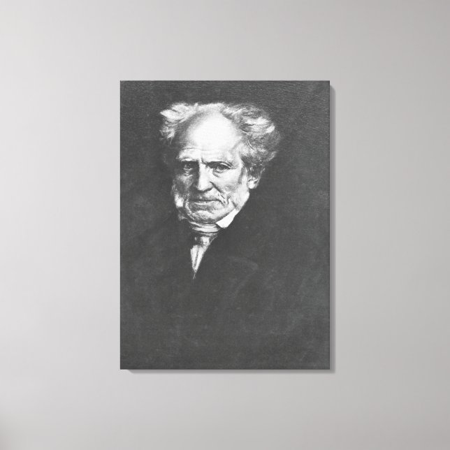 Toile Arthur Schopenhauer (Recto)