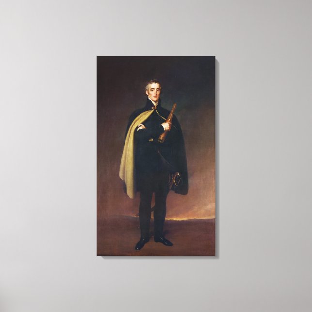 Toile Arthur Wellesley Duke de Wellington (Recto)