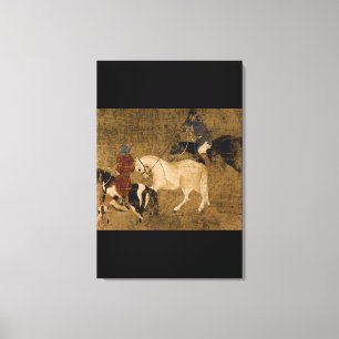 Toile artist_The inconnu l'Orient de l'hommage Horses',