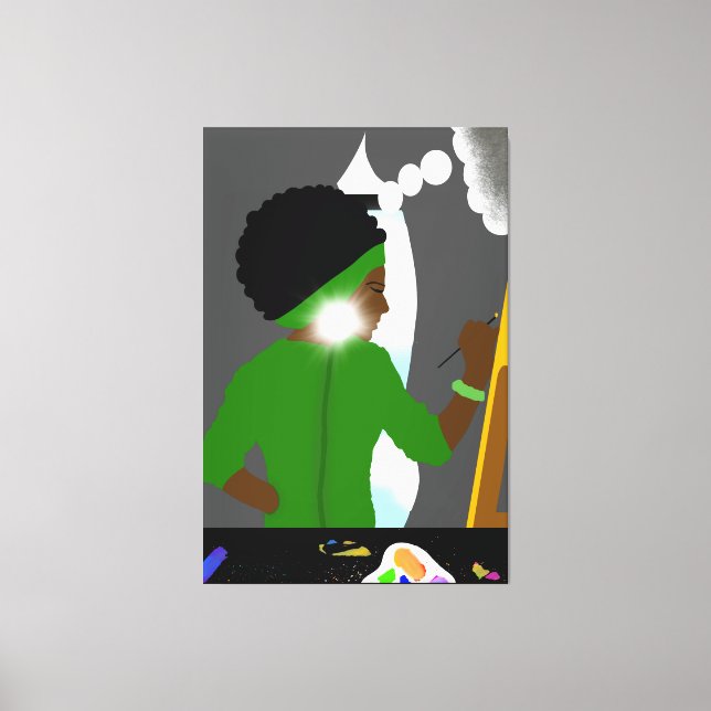 Toile Artiste anxieux (Recto)