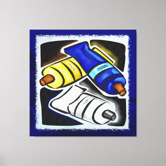 Toile Artiste mural Design graphique DECOR 2 (Recto)