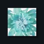 Toile Artistic Teal Bloom Premium Canvas Wall Art<br><div class="desc">Elevate your home interior with this striking Teal Bloom Canvas Art. Featuring a high-definition, multi-layered floral design, this piece captures the intricate beauty of a blossoming flower in vivid turquoise and aqua tones. The artistic shading and 3D-like petal depth make it the perfect focal point for any modern living room,...</div>