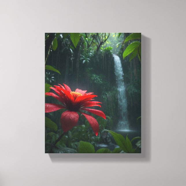 Toile Artistique (Red Paradise) (Recto)