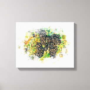 Toile *~* Artsy Vineyard Vineery Grape AR21 Cave à vin