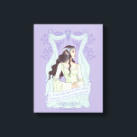 Toile ARWEN™ "Share One Lifetime With You" Graphic<br><div class="desc">Celebrate one of the most romantic moments in Middle-Earth™ with this breathtaking Lord of the Rings™ design inspired by Arwen™. Illustrated in an elegant, storybook style, Arwen stands framed by flowing Elven drapery and delicate vine motifs, her serene expression capturing timeless grace and devotion. Beneath her, the beloved quote reads,...</div>