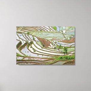 Toile Asie, Chine, Yunnan, Jinping. Peuple Yi indigène