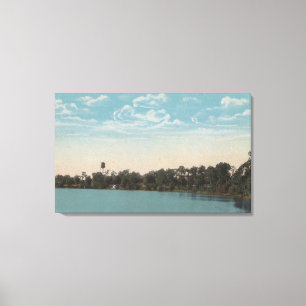 Toile Asile d'hiver, la Floride - vue de l'eau du