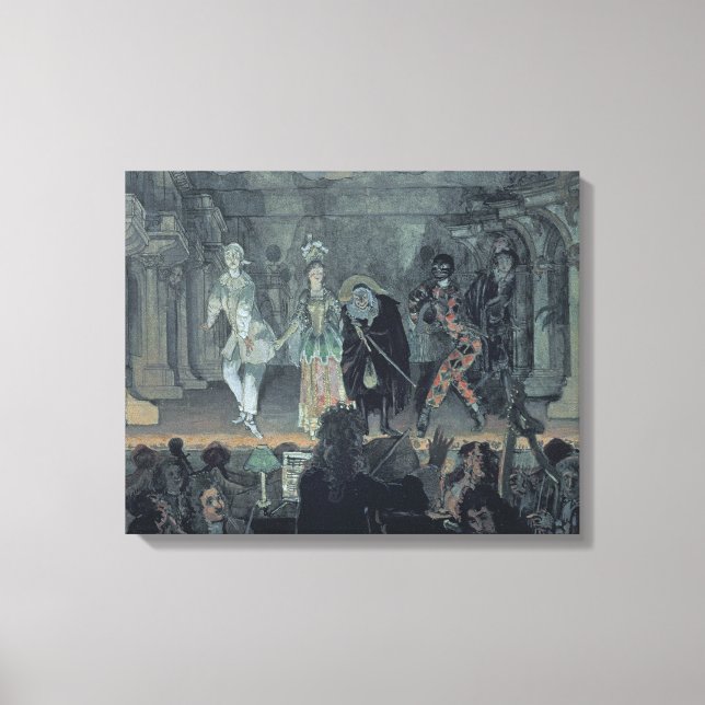 Toile Assemblage de maçons libres avant l'initiation d'u (Recto)