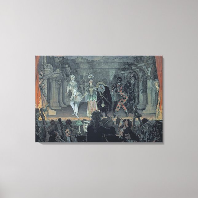 Toile Assemblage de maçons libres avant l'initiation d'u (Recto)