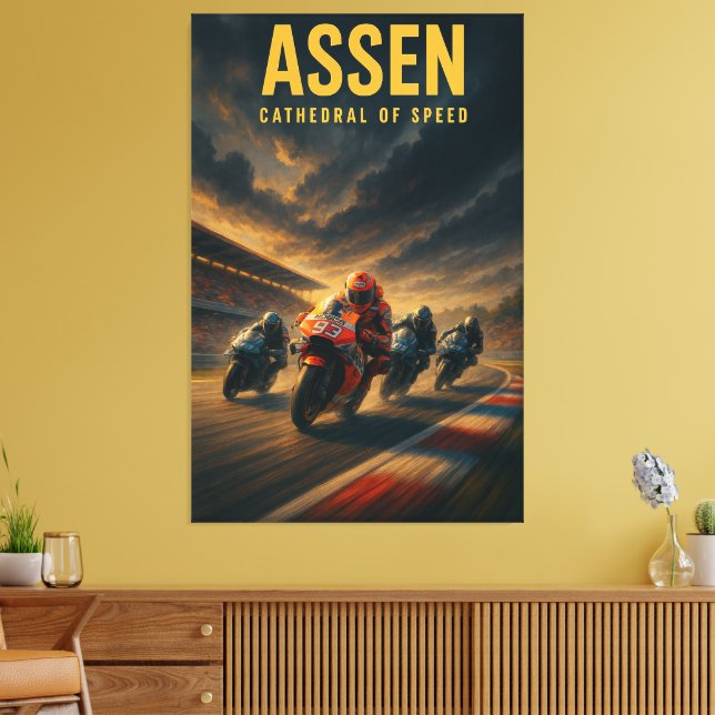 Toile Assen TT Circuit MotoGP Dutch Grand Prix 2024 Cath (Insitu(Salon))
