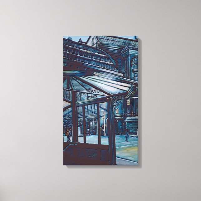 Toile Astor Place Aborigènes, New York (Recto)